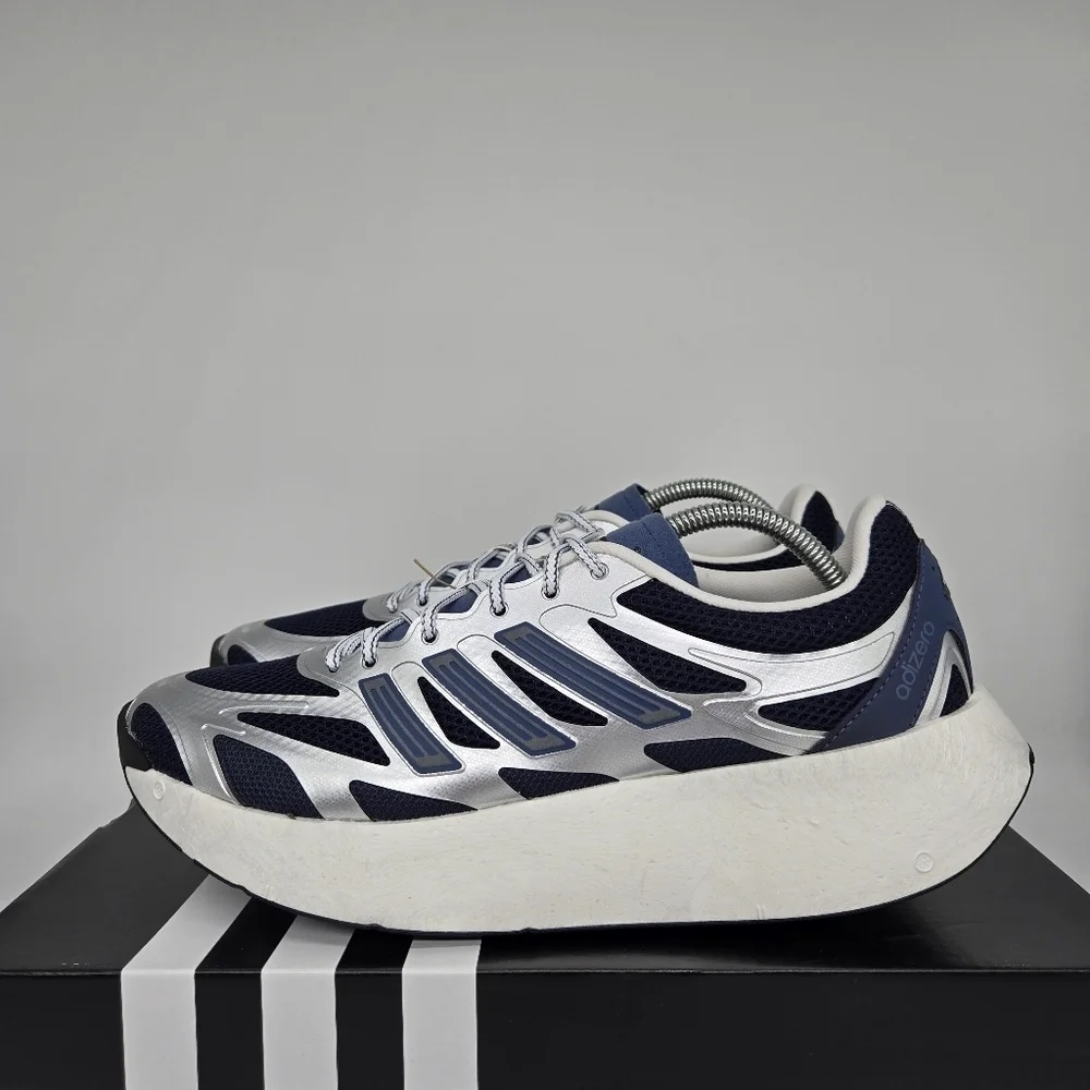 New Adidas Adizero Aruku 'Silver Metallic Legend Ink' Men's Shoes Size 10
